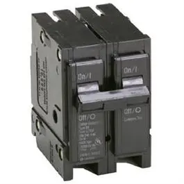 Double-Pole 15A Circuit Breaker, 120/240V Compatible 1