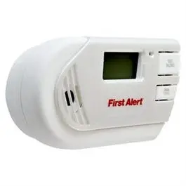 Dual-Gas Alarm For Explosive Gases & Co – Digital Plug-In With Battery Backup 1