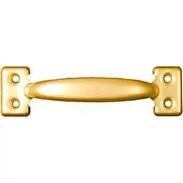 Dull Brass Finish Door Pull With Mounting Screws – 5.75-Inch Length 1
