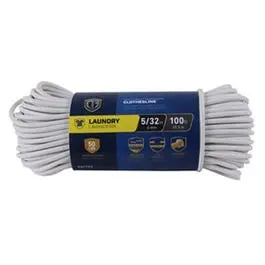 Durable Plastic 100-Foot Clothesline – 5/32" Diameter 1