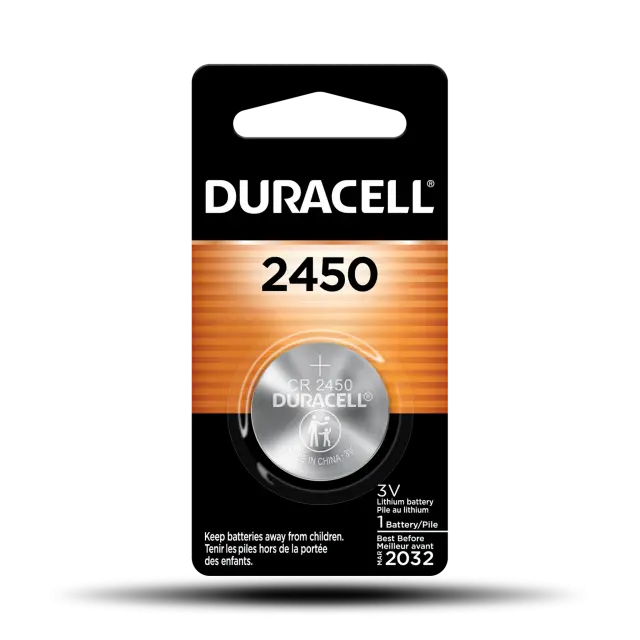 Duracell Cr2450 Lithium Coin Cell Battery – 3V, High Capacity 1