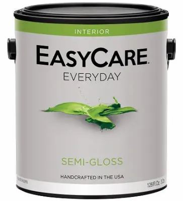 Easycare Everyday Interior Latex Paint – Pastel Base Semi-Gloss, 1-Gallon Container 1