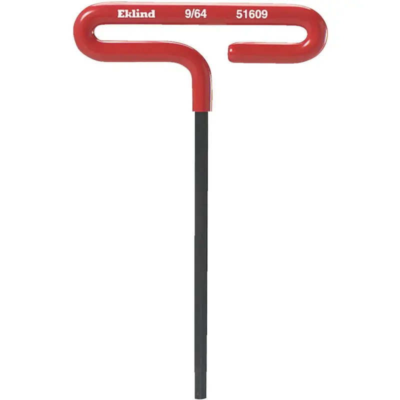Eklind 9/64-Inch Cushion-Grip T-Handle Hex Key – 6-Inch Length 1