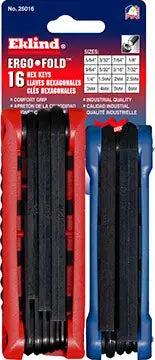 Eklind Ergo-Fold Combo Tool Set – Compact Folding Wrench & Socket Pack 1