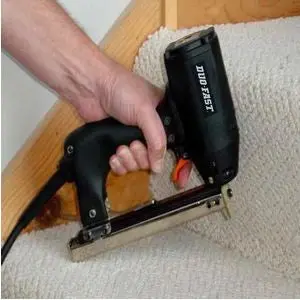 Electric Carpet Stapler With Rapid-Fire Mechanism And Adjustable Pressure 1