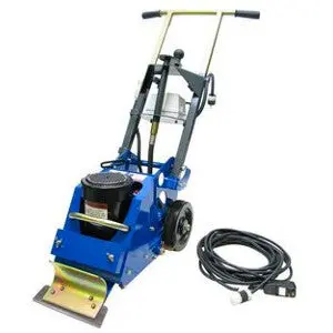 Electric Floor Covering Scraper With Heat-Assisted Adhesive Removal 1