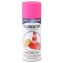 Electric Pink Fluorescent Spray Paint – 11 Oz, Indoor & Outdoor Use 1