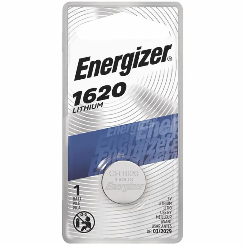 Energizer 1620 Lithium Coin Cell Battery – 3V Cr2032 Equivalent 1