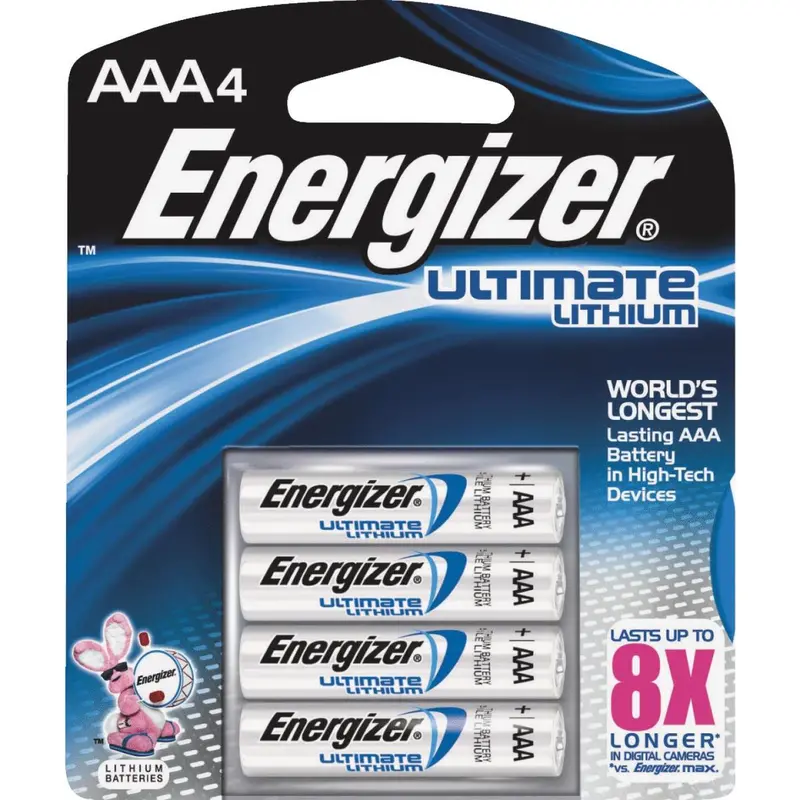 Energizer Aaa Ultimate Lithium Batteries – 4-Pack, Long-Lasting Power 1