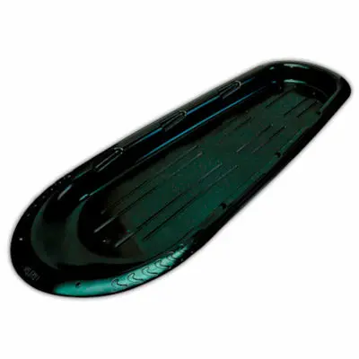 Era Group Manitou Xl Sled – Heavy-Duty Black Plastic Snow Sled 1