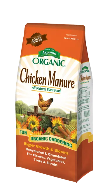 Espoma Organic Chicken Manure Fertilizer – Natural Nitrogen-Rich Soil Enhancer 1