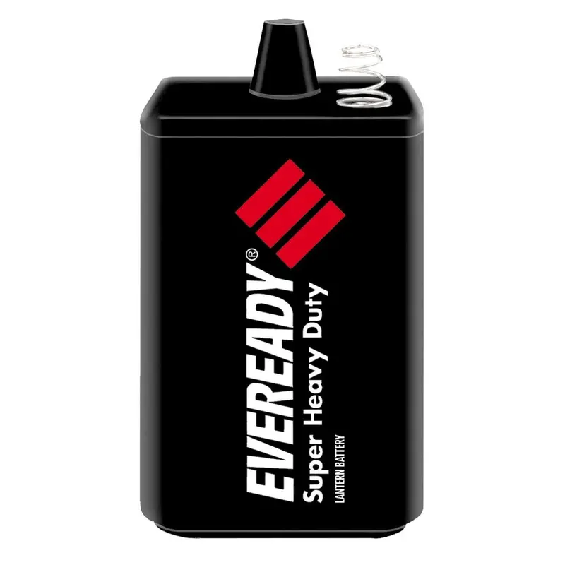 Eveready 6V Zinc Carbon Spring-Terminal Lantern Battery 1