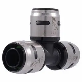 Evopex Pex Push-Fit Tee Fitting – 3/4" X 3/4" X 3/4" 1
