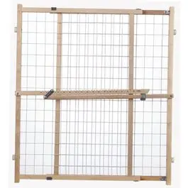 Extra-Wide Portable Wire Mesh Safety Gate – 29.5 To 50 X 32 Inches 1