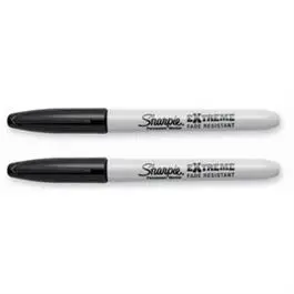 Extreme Permanent Black Sharpie Markers – Pack Of 2 1