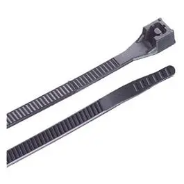 Extreme-Temp Black Cable Tie – 8-Inch, 100-Count Heat-Resistant Bundle 1