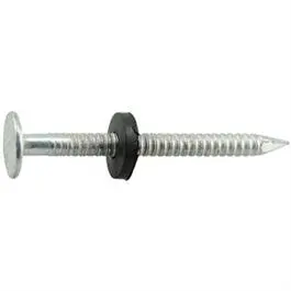 Fasn-Rite Neoprene-Washer Roofing Nail – Hot-Dipped Galvanized, 10-Gauge × 2", 1 Lb Box 1