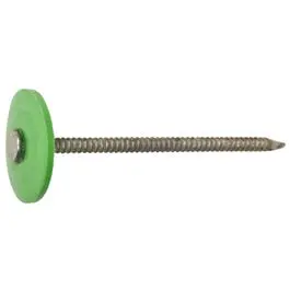 Fasn-Rite Plastic-Cap Roofing Nails – 12-Gauge, 1.5-Inch, 185-Count Box 1