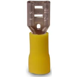 Female Quick-Disconnect Terminal For 12–10 Awg Wire, .250-Inch Tab, Pack Of 16 1