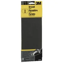 Fine-Grit Drywall Sandpaper Sheets – 4-3/8" X 11", 5-Pack 1