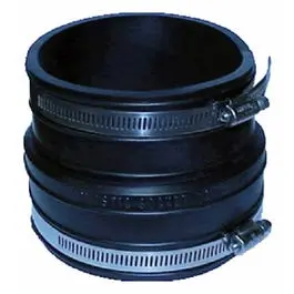 Flexible Clay Pipe Coupling – 4-Inch X 4-Inch For Drainage Systems 1