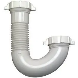Flexible P-Trap J-Bend For Lavatory Or Kitchen Drain 1