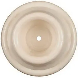 Flexible Wall-Mount Door Stopper, White, 2-Pack 1