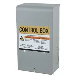 Flint & Walling Star G-Series Pump Control Box – 0.75 Hp, 230V Submersible System 1