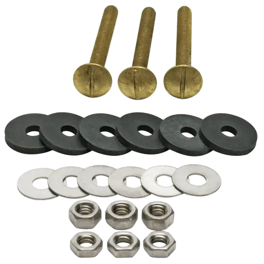 Fluidmaster Tank-To-Bowl Bolt Kit – 2.75", 3-Pack 1