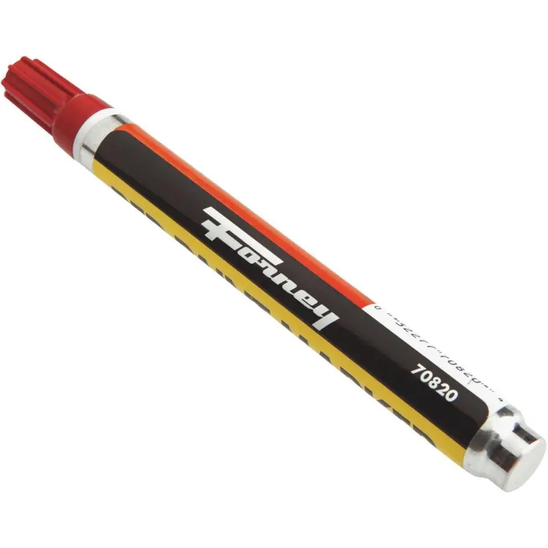Forney Red Fine-Tip Permanent Marking Pen 1
