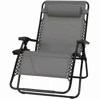 Four Seasons Zero Gravity Lounge Chair – Sunny Isles Design With Powder-Coated Steel Frame 2