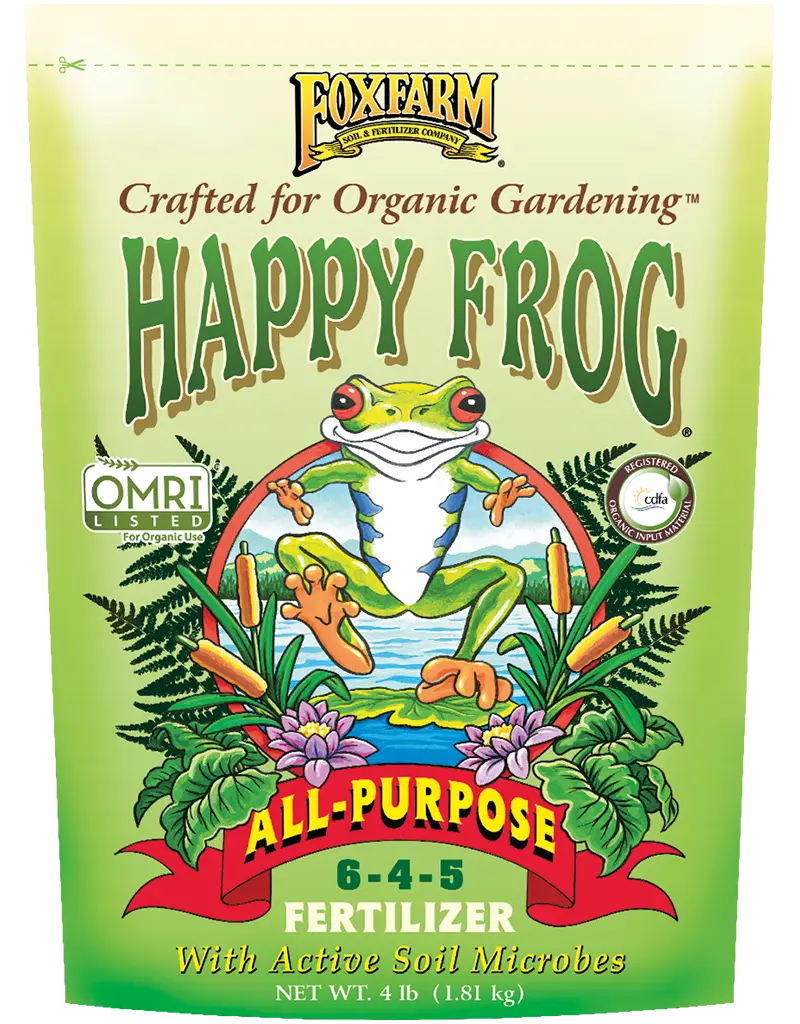Fox Farm Happy Frog All-Purpose Organic Fertilizer – Balanced Npk Formula 1
