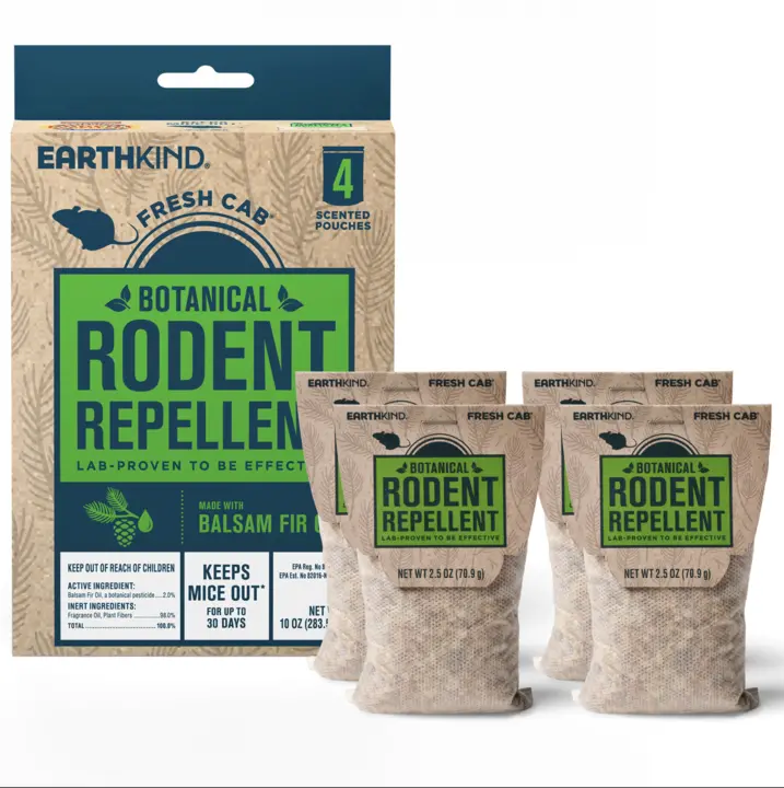 Fresh Cab Botanical Rodent Repellent – Non-Toxic Pest Deterrent Pouches 1