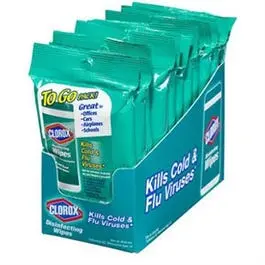 Fresh-Scented Disinfecting Wipes – Travel-Friendly 9-Count Pack 1