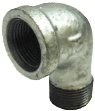 Galvanized 90° Street Elbow – 1-1/4", For Emt Or Rigid Conduit 1