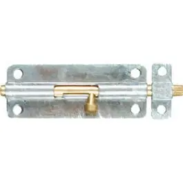Galvanized Door Barrel Bolt – 5-Inch Heavy-Duty Security 1