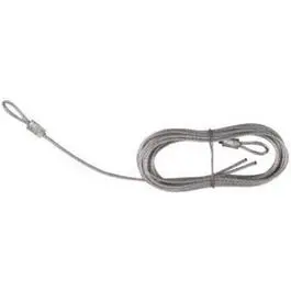 Galvanized Extension Spring Lift Cables – 12-Foot, 2-Pack 1