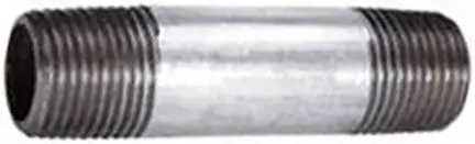 Galvanized Steel Pipe Nipples – Standard Duty, Various Sizes (Pack Of 1863) 1
