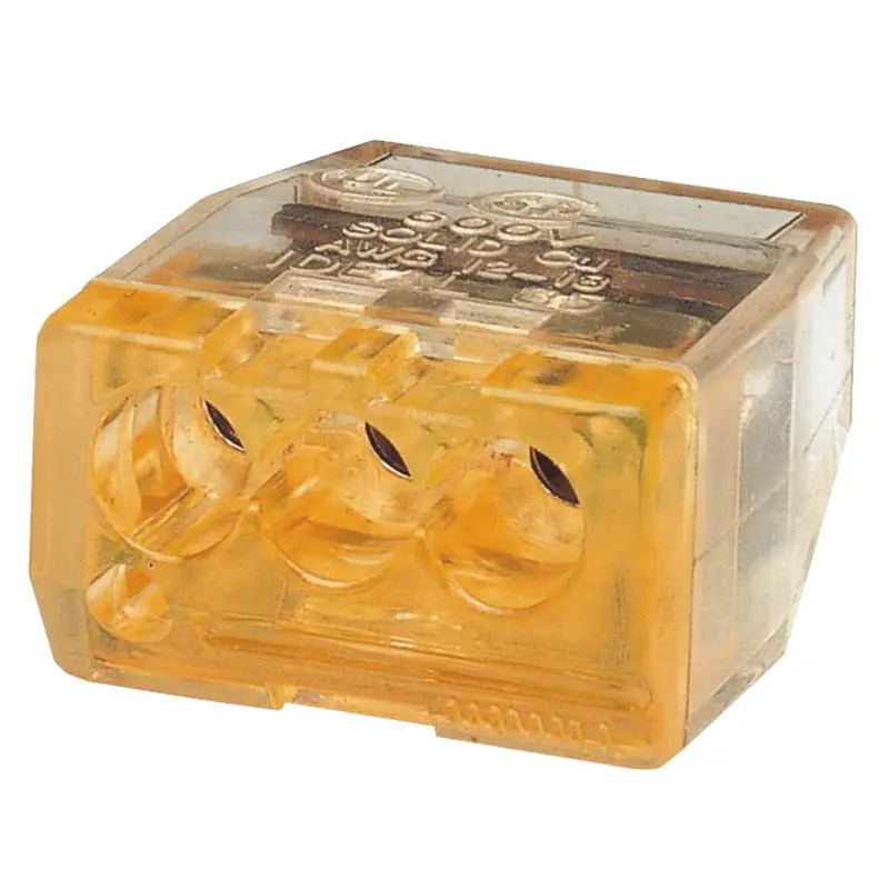 Gardner Bender Pushgard 3-Port 600V Push-In Wire Connector Set (10-Pack) 1