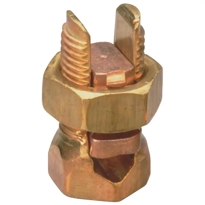 Gardner Bender Split Bolt Connector – #16–#10 Stranded & #16–#8 Solid Copper (2-Pack) 1