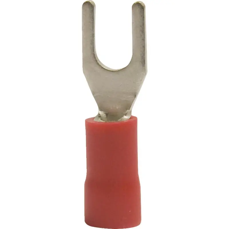 Gardner Bender Yellow Vinyl-Insulated Spade Terminals – 22–16 Awg, #4–#6 Stud, 20-Pack 1