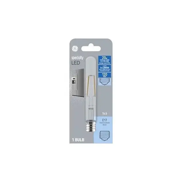 Ge 2.5W Clear Intermediate-Base Led Specialty Bulb 1