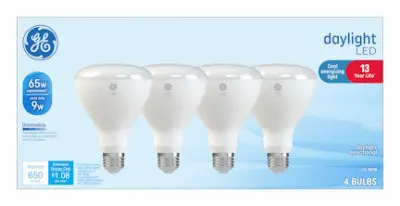Ge Led R30 Reflector Bulb – Frosted Daylight, Energy-Efficient 1