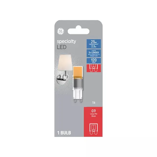 Ge Lighting Led T4 Specialty Bulb – 25W Equivalent, Warm White 1