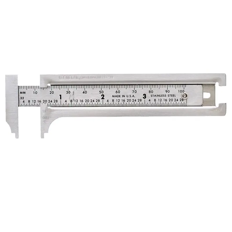 General Tools 3-Inch Pocket Caliper – Precision Measuring Tool 1