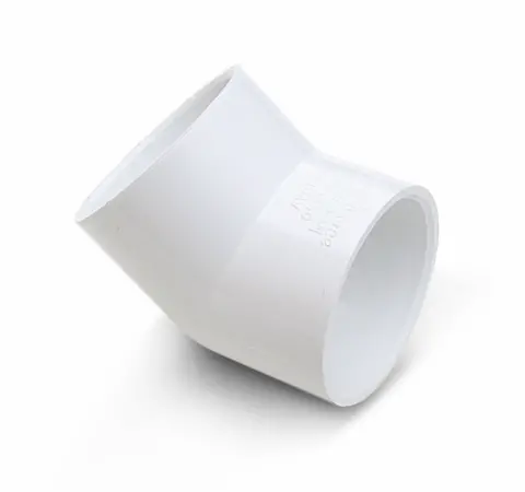Genova 1-1/2-Inch Pvc Schedule 40 45-Degree Elbow – Smooth Flow Corner Fitting 1