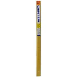 Gold-Finished Carpet Transition Bar – 2-Pack, 36-Inch Length 1