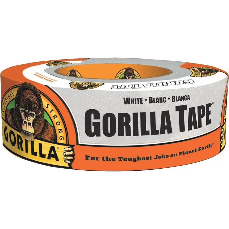 Gorilla Heavy-Duty White Duct Tape — 1.88 In × 10 Yd 1