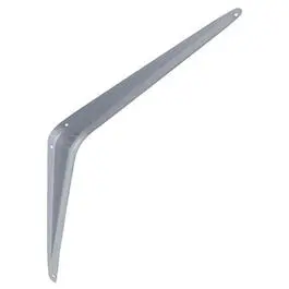 Gray Steel Shelf Bracket – 12-Inch Depth × 14-Inch Height 1