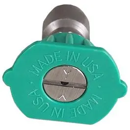 Green 25-Degree High-Pressure Spray Nozzle — 4.0 Orifice 1